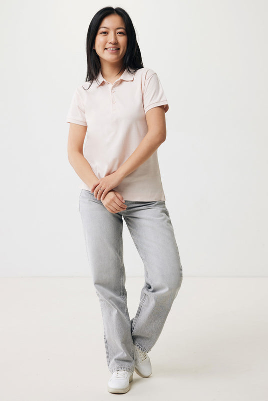 Yosemit women recycled cotton pique polo