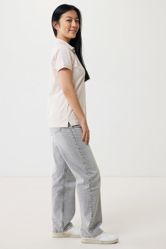 Yosemit women recycled cotton pique polo