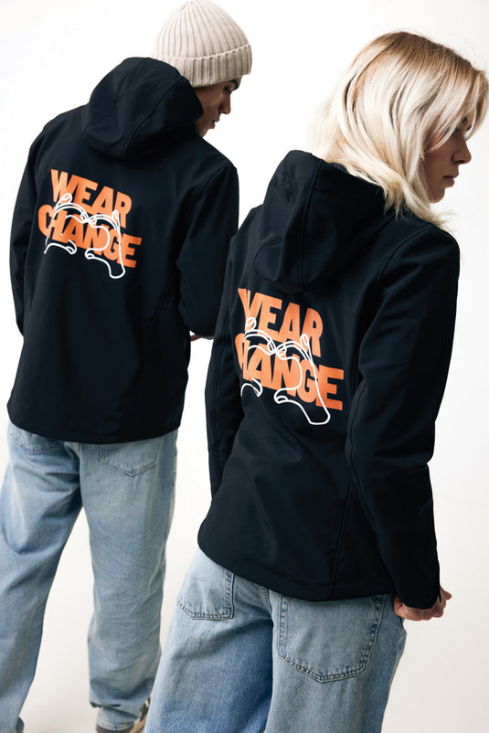 IMakal women recycled polyester soft shell jacket - Custom Wood Designs