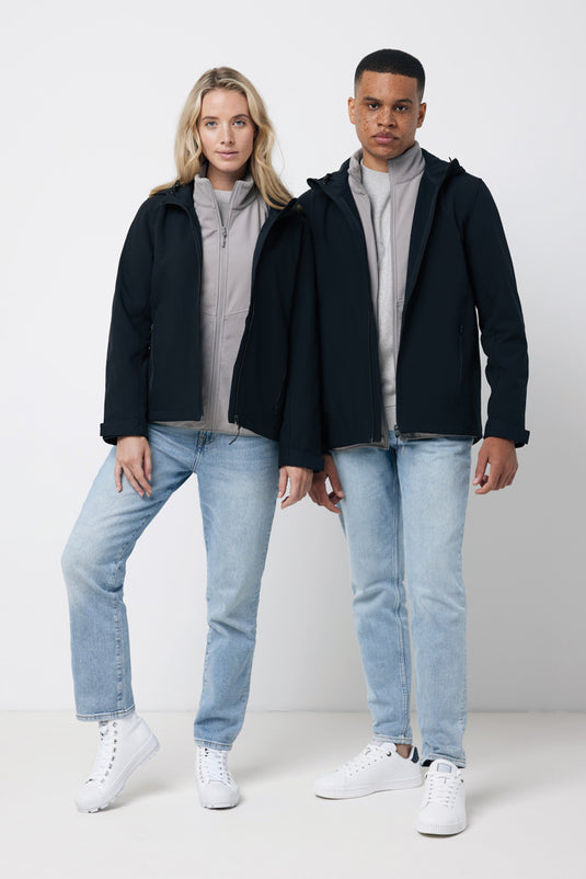 IMakal women recycled polyester soft shell jacket - Custom Wood Designs