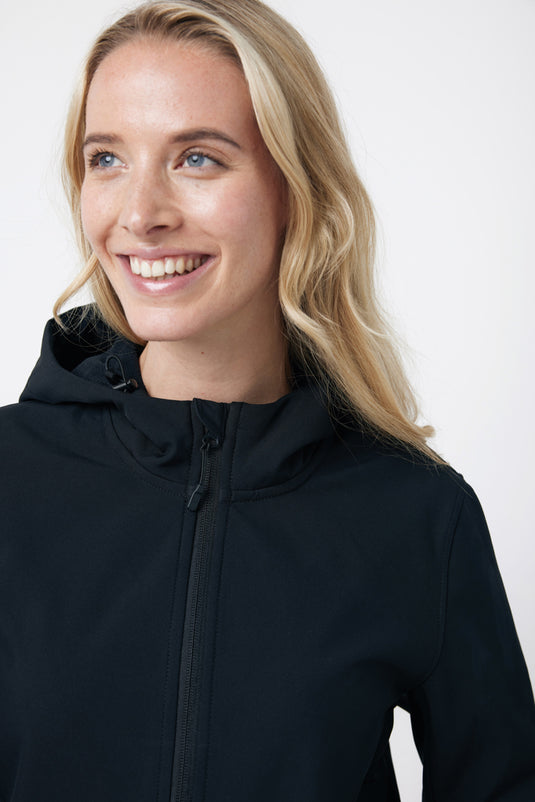 IMakal women recycled polyester soft shell jacket - Custom Wood Designs