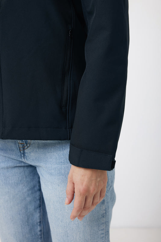 IMakal women recycled polyester soft shell jacket - Custom Wood Designs