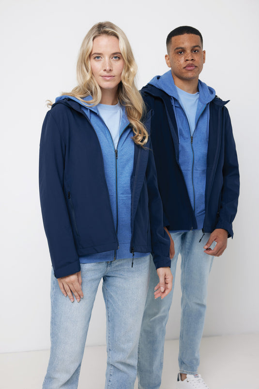 IMakal women recycled polyester soft shell jacket - Custom Wood Designs