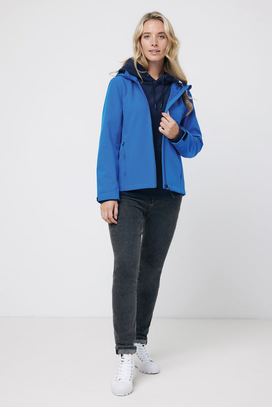 IMakal women recycled polyester soft shell jacket - Custom Wood Designs