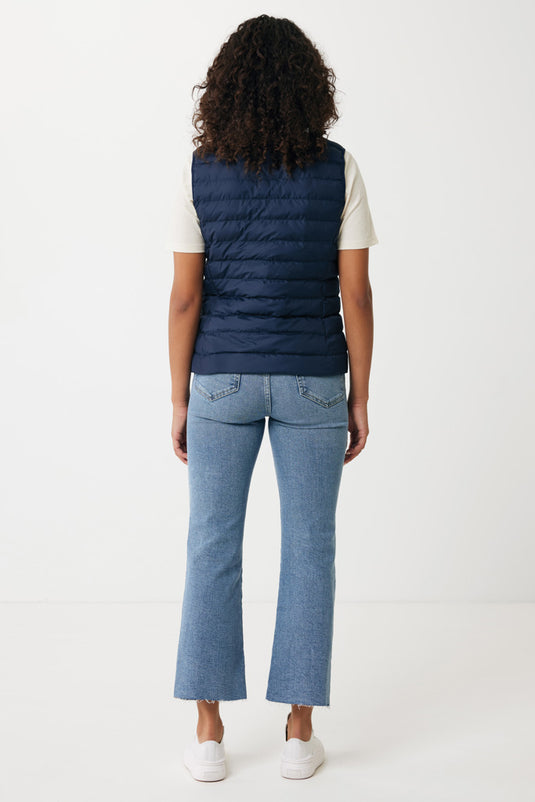 Mer women recycled polyester bodywarmer - Custom Wood Designs