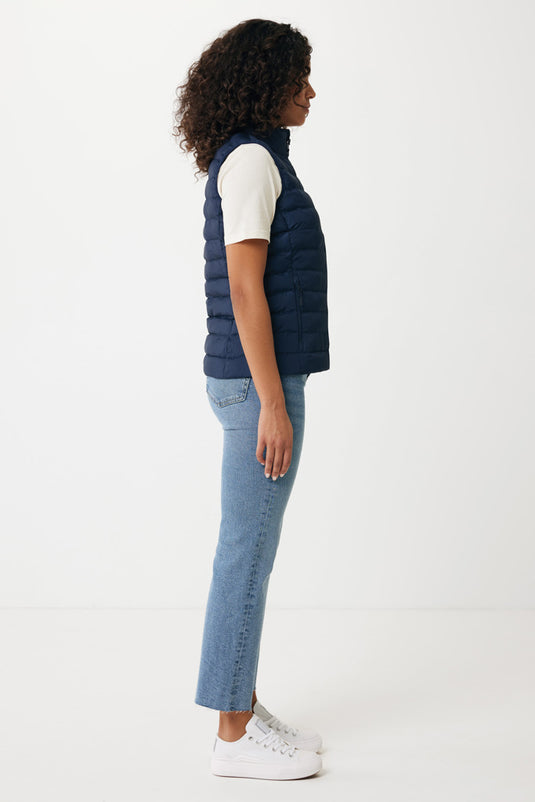 Mer women recycled polyester bodywarmer - Custom Wood Designs