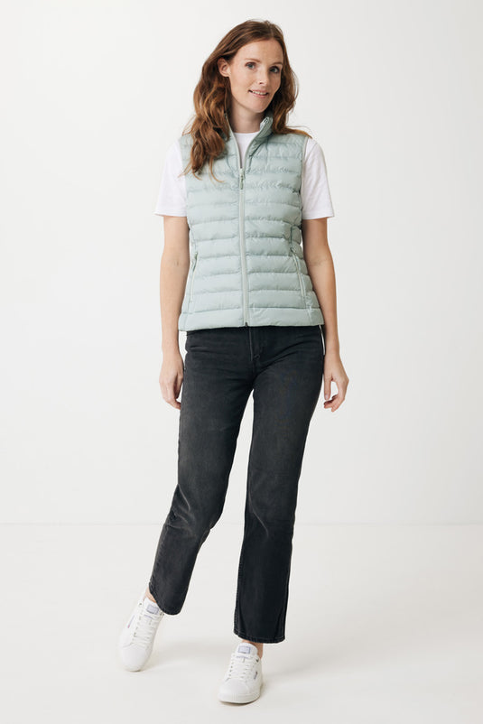 Mer women recycled polyester bodywarmer - Custom Wood Designs