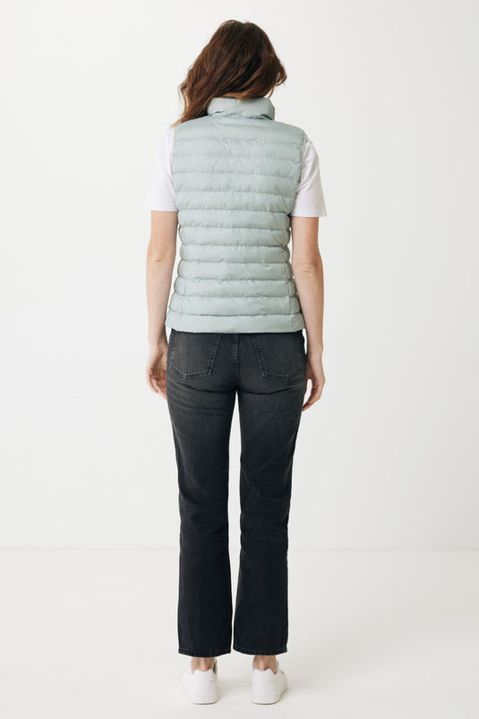 Mer women recycled polyester bodywarmer - Custom Wood Designs