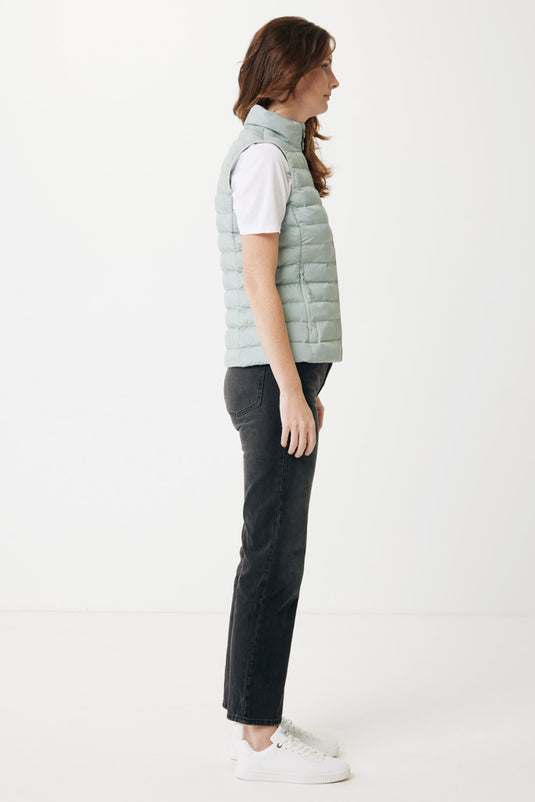 Mer women recycled polyester bodywarmer - Custom Wood Designs