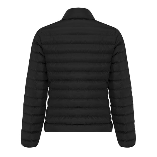 Maiko women's recycled polyester padded jacket by iqoniq, showcasing a stylish, eco-friendly textile with a quilted design.