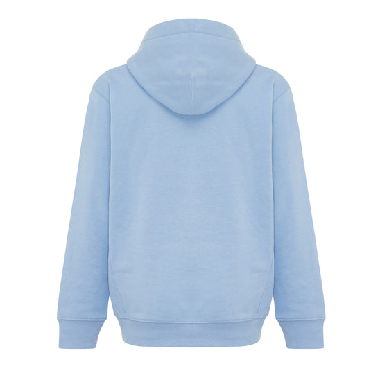 Kids recycled cotton hoodie with sidepockets