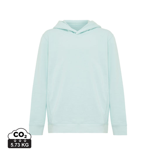 Kids recycled cotton hoodie with sidepockets