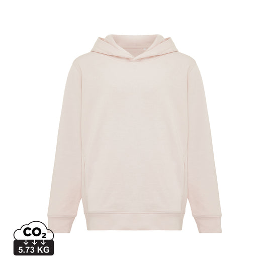 Kids recycled cotton hoodie with sidepockets