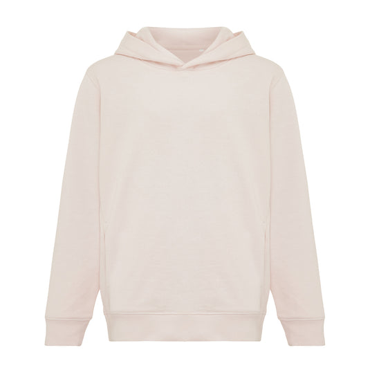 Kids recycled cotton hoodie with sidepockets
