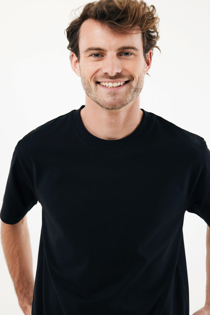 Load image into Gallery viewer, Nikko heavyweight recycled cotton t-shirt - Custom Wood Designs Nikko heavyweight recycled cotton t-shirt
