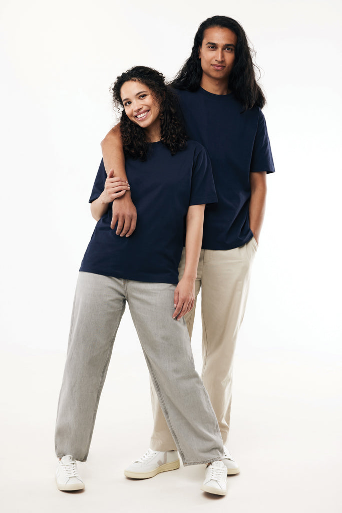 Load image into Gallery viewer, Nikko heavyweight recycled cotton t-shirt - Custom Wood Designs Nikko heavyweight recycled cotton t-shirt
