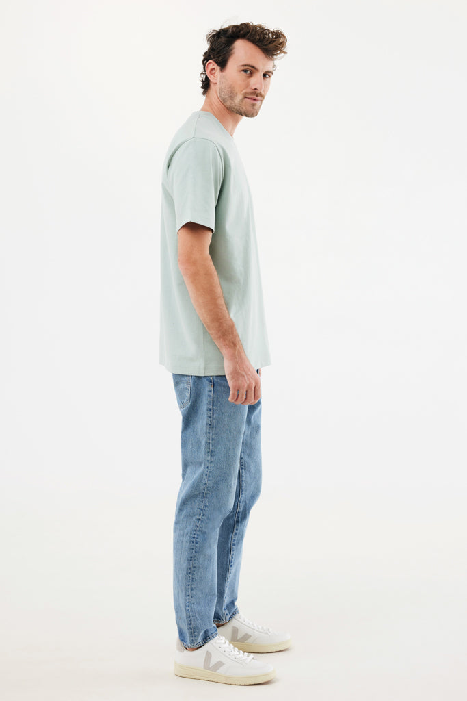 Load image into Gallery viewer, Nikko heavyweight recycled cotton t-shirt - Custom Wood Designs Nikko heavyweight recycled cotton t-shirt
