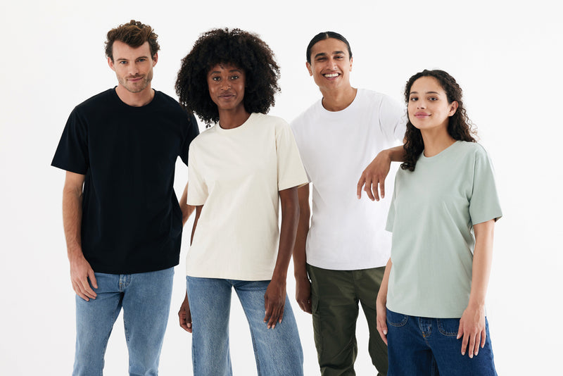 Load image into Gallery viewer, Nikko heavyweight recycled cotton t-shirt - Custom Wood Designs Nikko heavyweight recycled cotton t-shirt
