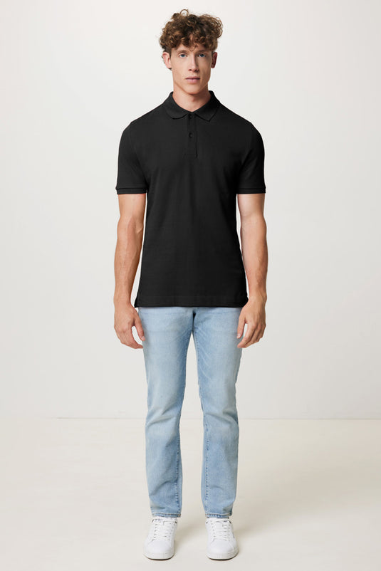 Yosemit recycled cotton pique polo - Custom Wood Designs