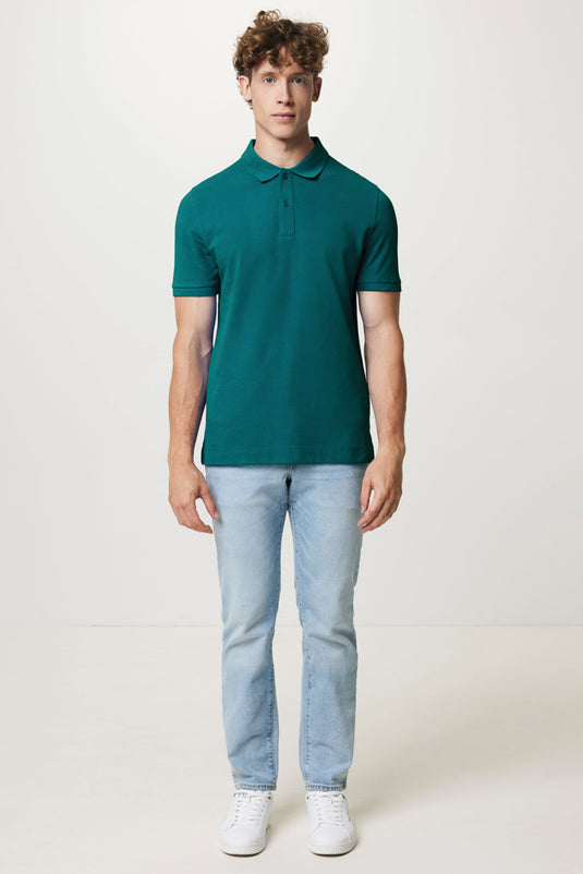 Yosemit recycled cotton pique polo - Custom Wood Designs