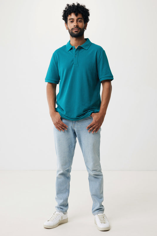 Yosemit recycled cotton pique polo - Custom Wood Designs