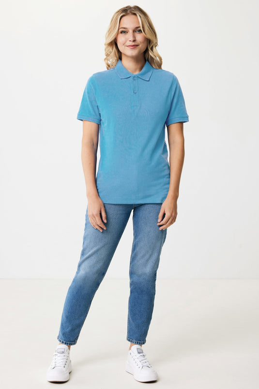 Yosemit recycled cotton pique polo - Custom Wood Designs