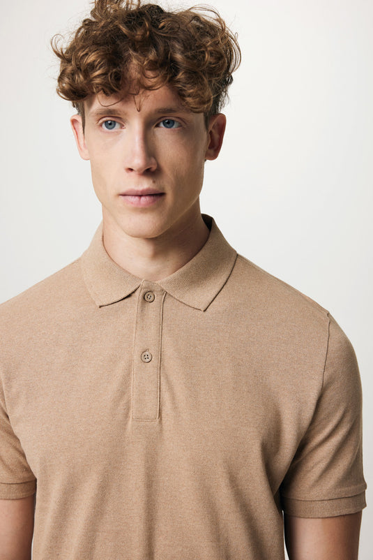 Yosemit recycled cotton pique polo - Custom Wood Designs