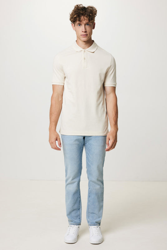 Yosemit recycled cotton pique polo - Custom Wood Designs