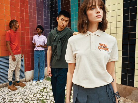 Yosemit recycled cotton pique polo - Custom Wood Designs