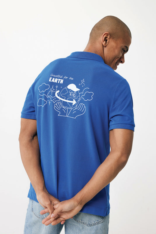 Yosemit recycled cotton pique polo - Custom Wood Designs