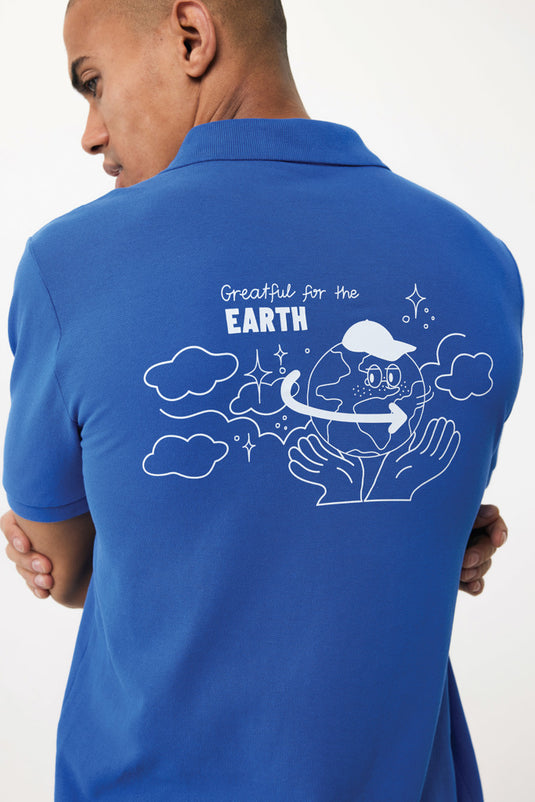 Yosemit recycled cotton pique polo - Custom Wood Designs