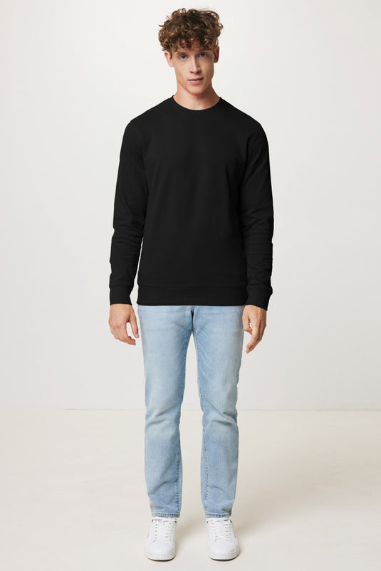 Zio recycled cotton crew neck - Custom Wood Designs