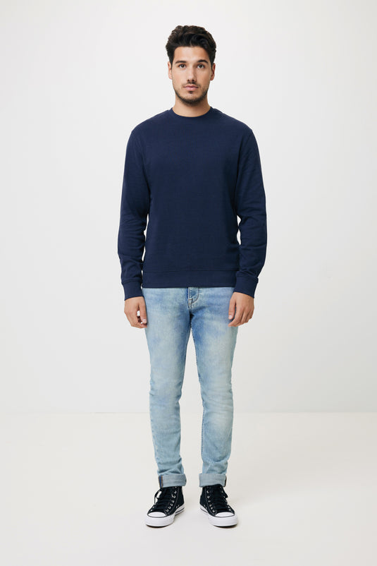 Zio recycled cotton crew neck - Custom Wood Designs