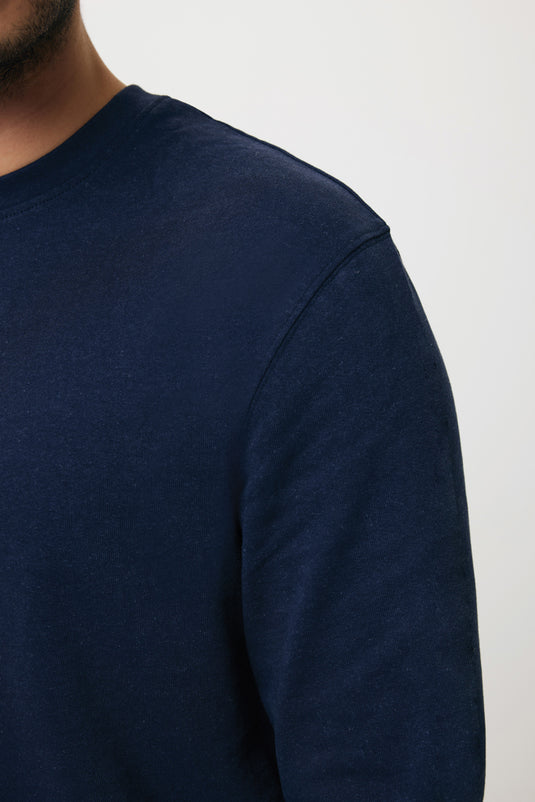 Zio recycled cotton crew neck - Custom Wood Designs