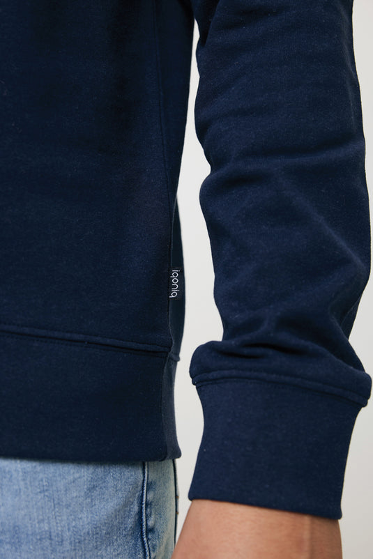 Zio recycled cotton crew neck - Custom Wood Designs