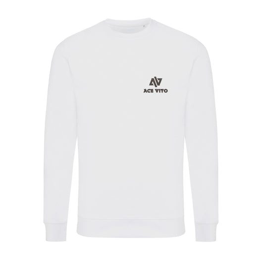 Zio recycled cotton crew neck - Custom Wood Designs