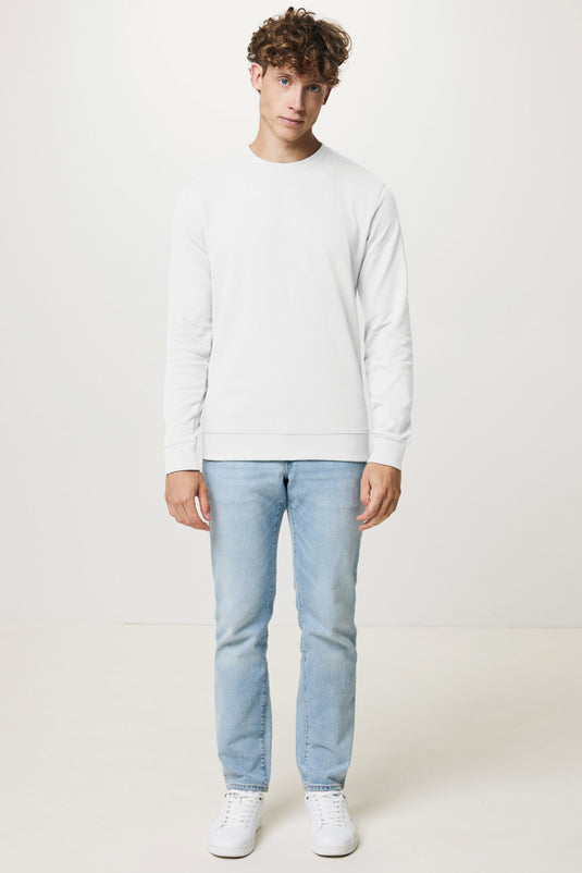 Zio recycled cotton crew neck - Custom Wood Designs