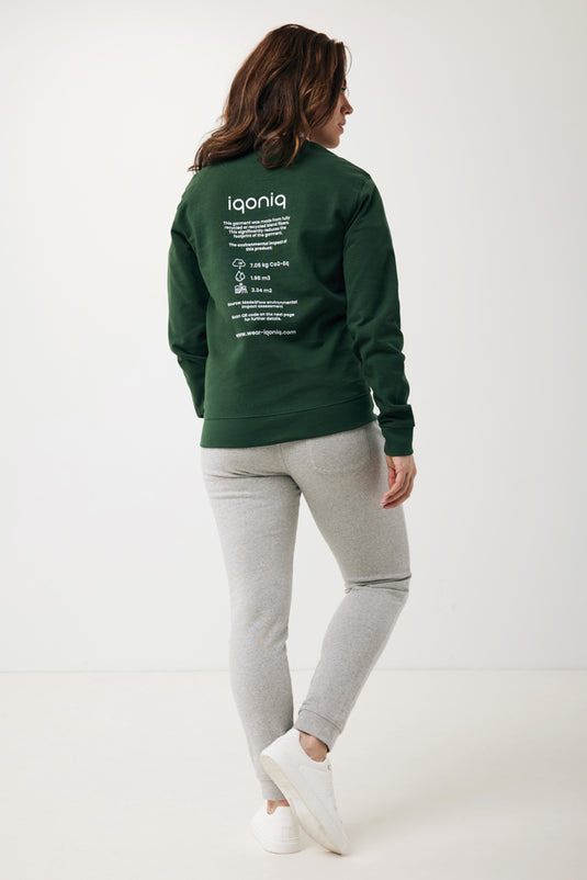 Zio recycled cotton crew neck - Custom Wood Designs