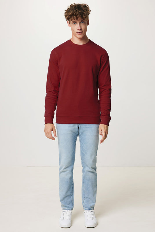 Zio recycled cotton crew neck - Custom Wood Designs
