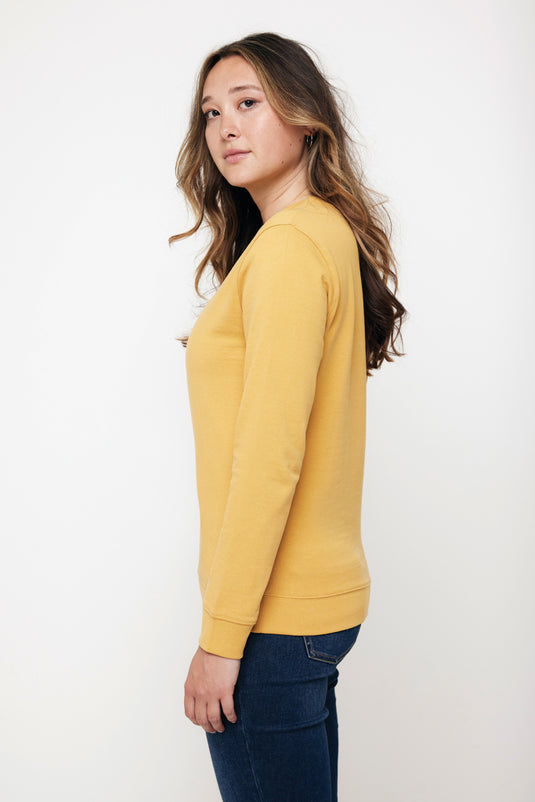 Zio recycled cotton crew neck - Custom Wood Designs