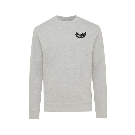 Denal recycled cotton crew neck undyed - Custom Wood Designs