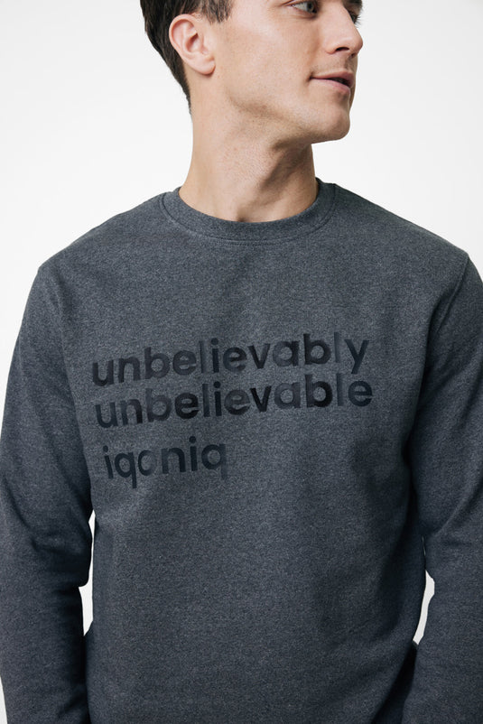 Denal recycled cotton crew neck undyed - Custom Wood Designs
