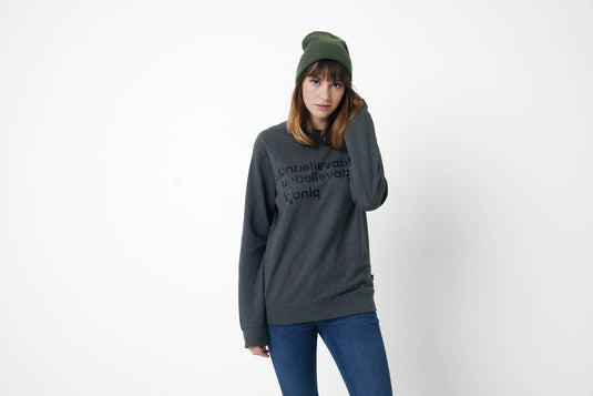 Denal recycled cotton crew neck undyed - Custom Wood Designs