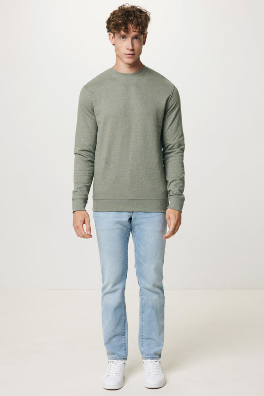 Denal recycled cotton crew neck undyed - Custom Wood Designs
