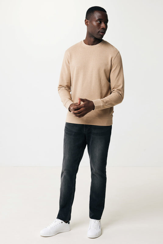 Denal recycled cotton crew neck undyed - Custom Wood Designs