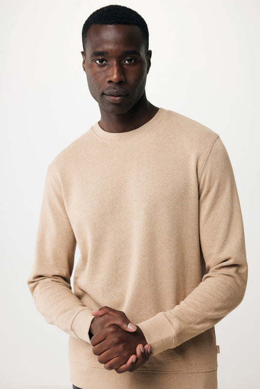 Denal recycled cotton crew neck undyed - Custom Wood Designs