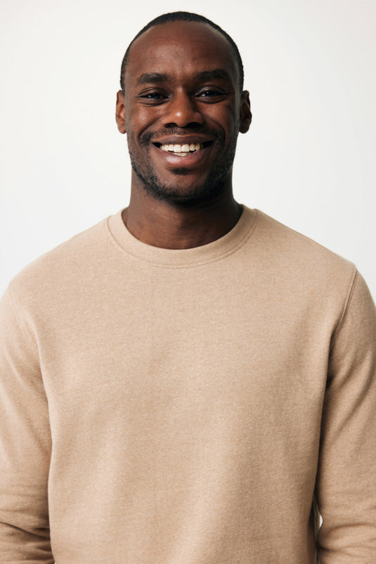 Denal recycled cotton crew neck undyed - Custom Wood Designs