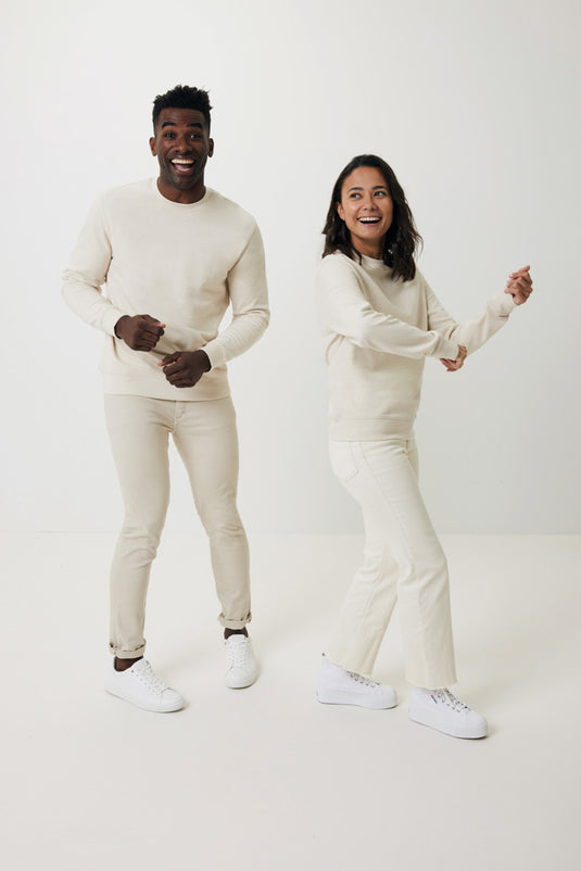 Denal recycled cotton crew neck undyed - Custom Wood Designs