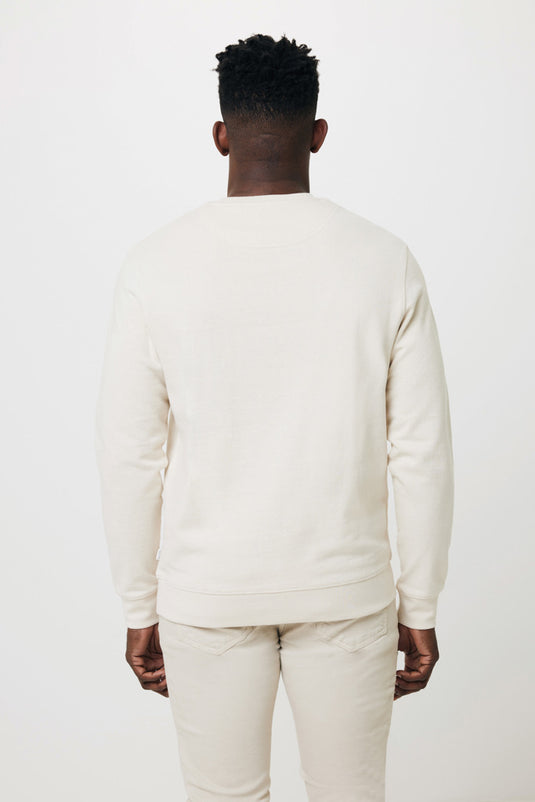 Denal recycled cotton crew neck undyed - Custom Wood Designs