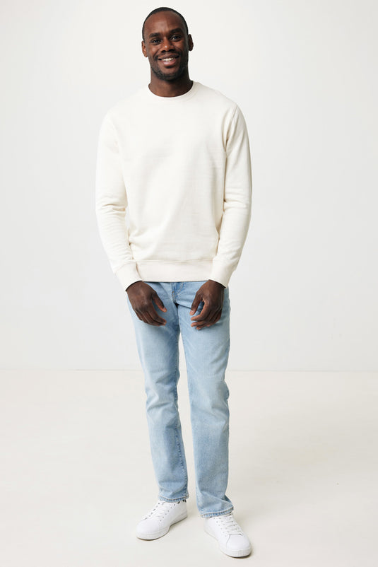 Denal recycled cotton crew neck undyed - Custom Wood Designs